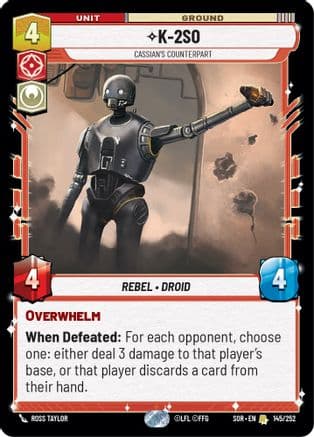 K-2SO - Cassian's Counterpart — Spark of Rebellion