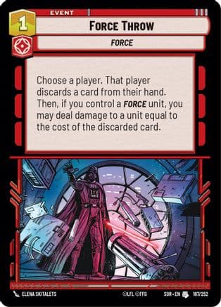 Force Throw — Spark of Rebellion