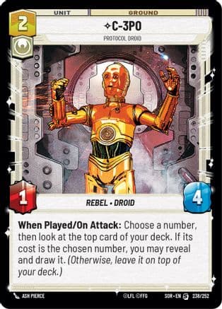 C-3PO - Protocol Droid — Spark of Rebellion