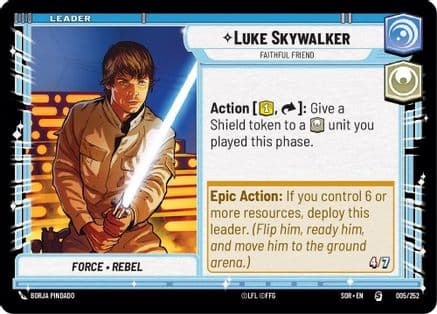 Luke Skywalker - Faithful Friend — Spark of Rebellion