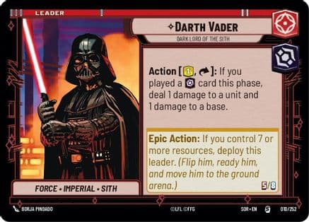 Darth Vader - Dark Lord of the Sith — Spark of Rebellion