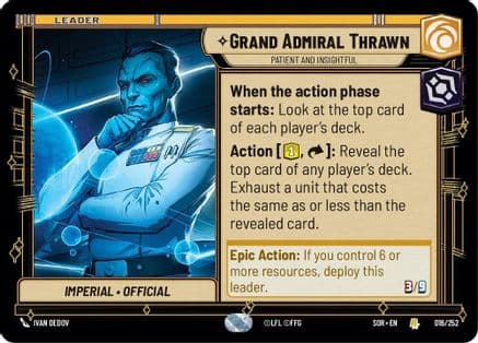 Grand Admiral Thrawn - Patient and Insightful — Spark of Rebellion