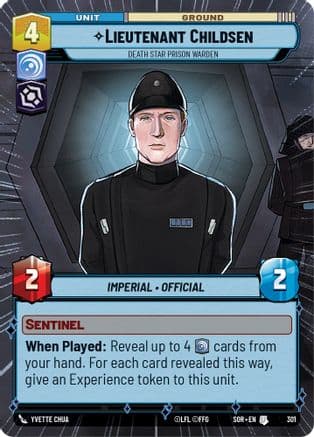 Lieutenant Childsen - Death Star Prison Warden (Hyperspace) — Spark of Rebellion