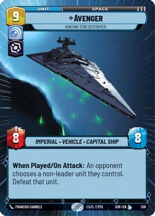 Avenger - Hunting Star Destroyer (Hyperspace) — Spark of Rebellion
