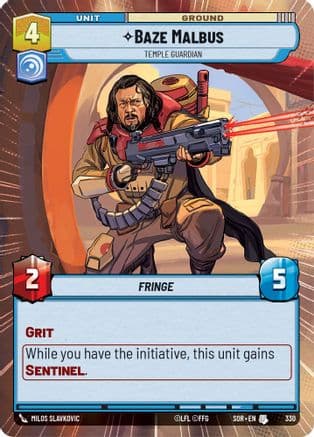 Baze Malbus - Temple Guardian (Hyperspace) — Spark of Rebellion