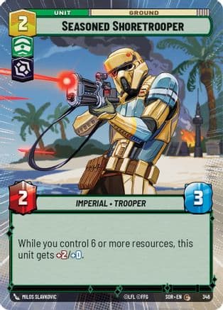 Seasoned Shoretrooper (Hyperspace) — Spark of Rebellion