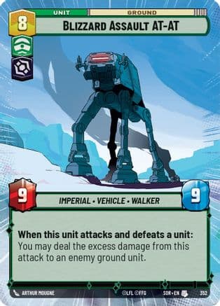 Blizzard Assault AT-AT (Hyperspace) — Spark of Rebellion