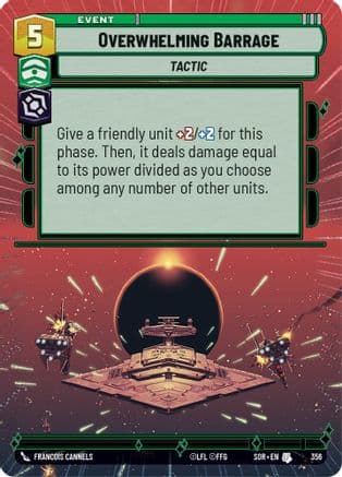 Overwhelming Barrage (Hyperspace) — Spark of Rebellion