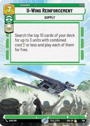 U-Wing Reinforcement (Hyperspace) — Spark of Rebellion