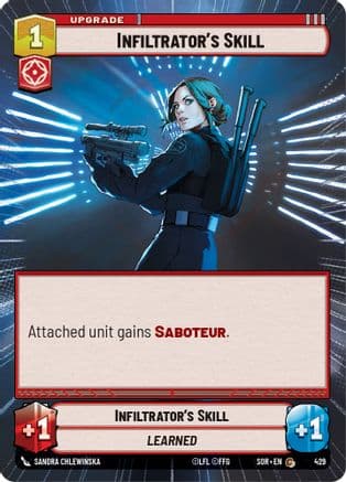 Infiltrator's Skill (Hyperspace) — Spark of Rebellion