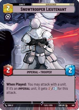 Snowtrooper Lieutenant (Hyperspace) — Spark of Rebellion