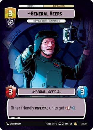 General Veers - Blizzard Force Commander — Spark of Rebellion: Weekly Play Promos