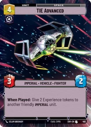 TIE Advanced (Hyperspace) — Spark of Rebellion