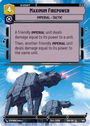 Maximum Firepower (Hyperspace) — Spark of Rebellion
