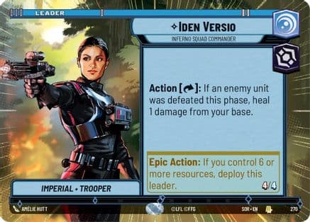 Iden Versio - Inferno Squad Commander (Hyperspace) — Spark of Rebellion