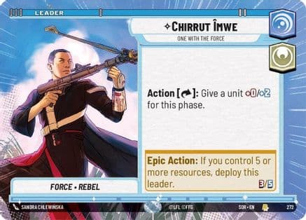 Chirrut Imwe - One With The Force (Hyperspace) — Spark of Rebellion