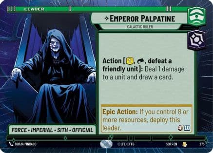 Emperor Palpatine - Galactic Ruler (Hyperspace) — Spark of Rebellion