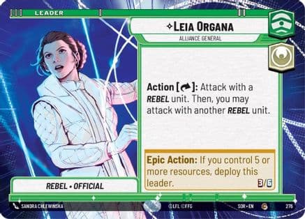 Leia Organa - Alliance General (Hyperspace) — Spark of Rebellion