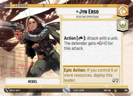 Jyn Erso - Resisting Oppression (Hyperspace) — Spark of Rebellion