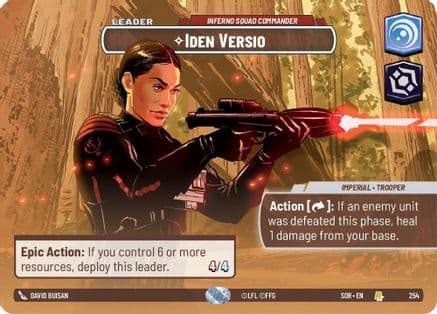 Iden Versio - Inferno Squad Commander (Showcase) — Spark of Rebellion