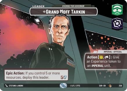 Grand Moff Tarkin - Oversector Governor (Showcase) — Spark of Rebellion