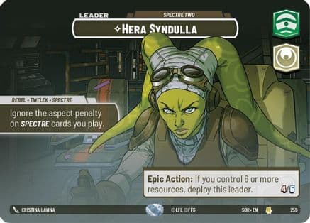 Hera Syndulla - Spectre Two (Showcase) — Spark of Rebellion