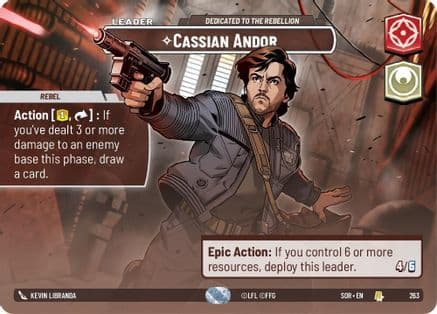 Cassian Andor - Dedicated to the Rebellion (Showcase) — Spark of Rebellion