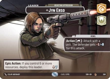 Jyn Erso - Resisting Oppression (Showcase) — Spark of Rebellion