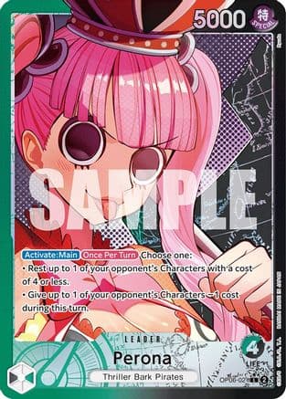 Perona (021) (Alternate Art) — Wings of the Captain