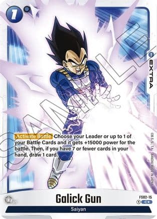Galick Gun (Bonus Pack Alternate Art) — Starter Deck 2: Vegeta