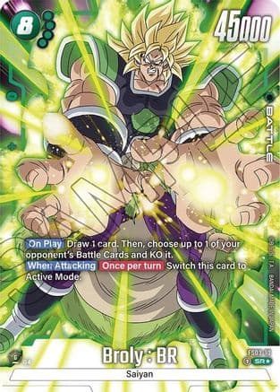 Broly : BR (Bonus Pack Alternate Art) — Starter Deck 3: Broly Dragon Ball Super: Fusion World card by TAIYOU