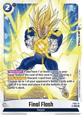 Final Flash (Bonus Pack Alternate Art) — Dragon Ball Super: Fusion World card
