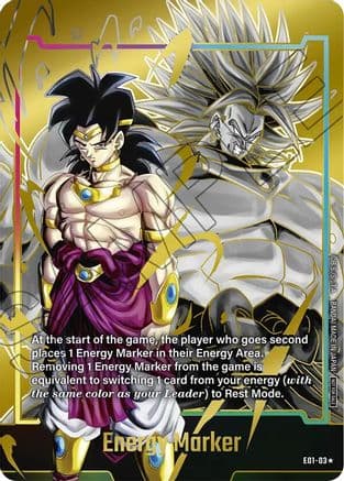 Energy Marker (E01-03) (Gold) — Fusion World Energy Markers