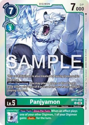 Panjyamon (Event Pack 6) — Dimensional Phase