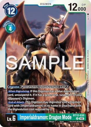 Imperialdramon: Dragon Mode (Event Pack 6) — Across Time