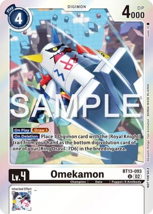 Omekamon (Event Pack 6) — Versus Royal Knights