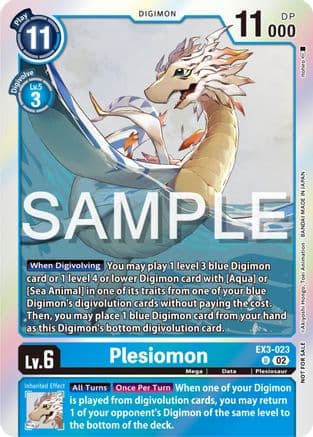Plesiomon (Event Pack 6) — Draconic Roar