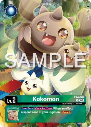 Kokomon (Bonus Pack) — Starter Deck 17: Double Typhoon Advanced Deck Set