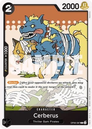 Cerberus — Wings of the Captain One Piece Card Game card by Nakamaru