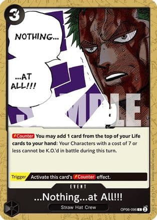 ...Nothing...at All!!! — Wings of the Captain