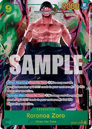 Roronoa Zoro (Alternate Art) — Wings of the Captain