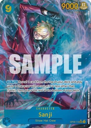 Sanji (Alternate Art) — Wings of the Captain