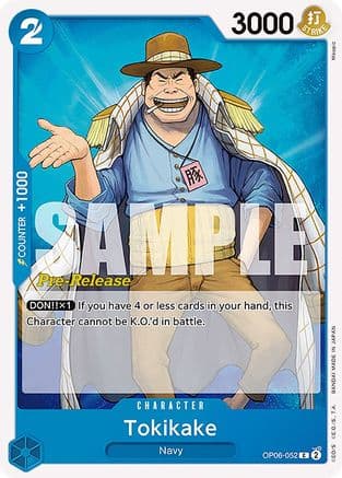 Tokikake — Wings of the Captain Pre-Release Cards One Piece Card Game card by Moopic