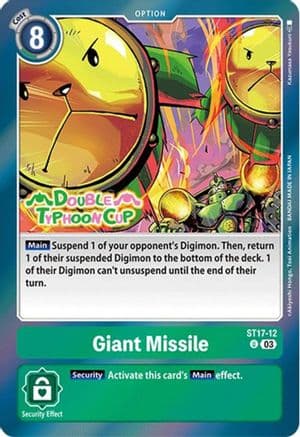 Giant Missile — Digimon Card Game card
