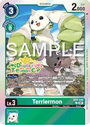 Terriermon (Double Typhoon Cup Winner) — New Awakening