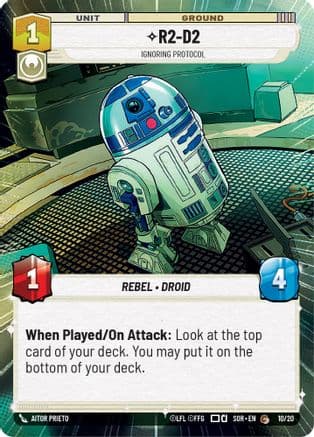 R2-D2 - Ignoring Protocol (Hyperspace) — Spark of Rebellion: Weekly Play Promos