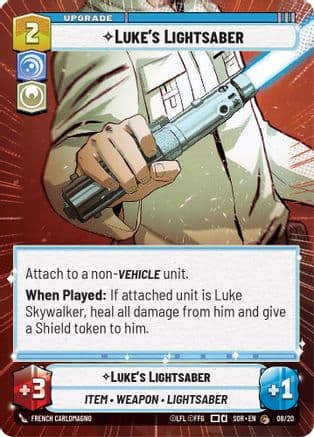 Luke's Lightsaber (Hyperspace) — Spark of Rebellion: Weekly Play Promos