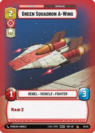 Green Squadron A-Wing — Spark of Rebellion: Weekly Play Promos