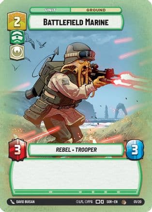Battlefield Marine — Spark of Rebellion: Weekly Play Promos