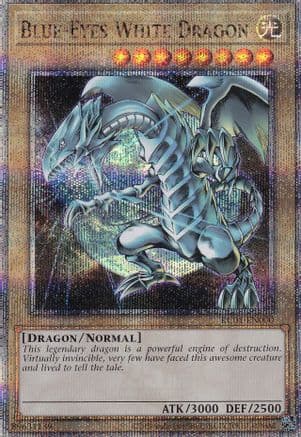 Blue-Eyes White Dragon (Quarter Century Secret Rare) — 25th Anniversary Ultimate Kaiba Set